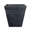Stewarts Granite Piazza Square Plastic Planter -Garden Outdoor Store 5011431041390
