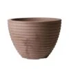 Stewarts 50cm Dark Brown Low Honey Garden Pot Planter -Garden Outdoor Store 5011431098479