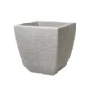 Stewarts 38cm Grey Square CotswoldPlanter -Garden Outdoor Store 5011431141793