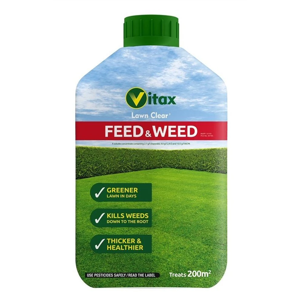 Vitax 200m Feed & Weed Lawn Clear 3 Vitax 200m Feed & Weed Lawn Clear