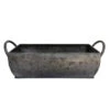 Woodlodge 30cm Rustic Pewter Trough 1 Woodlodge 30cm Rustic Pewter Trough -Garden Outdoor Store 5021346490527