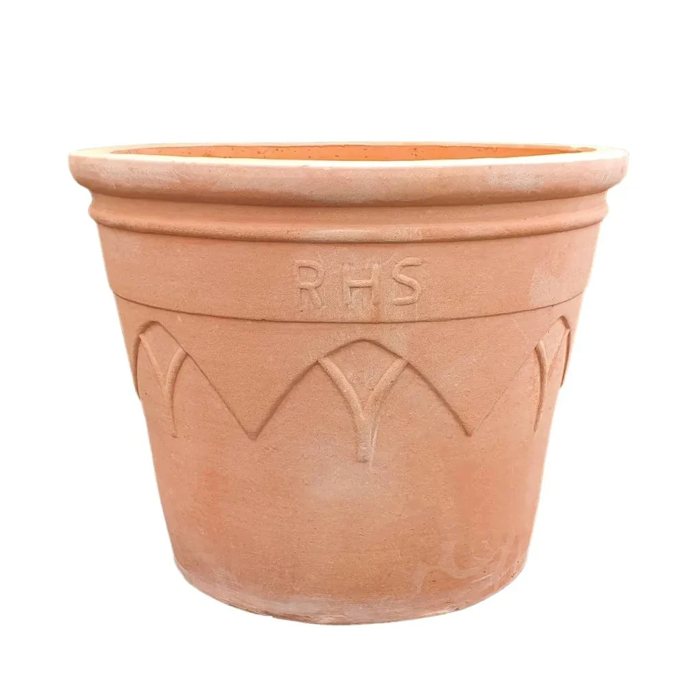 Woodlodge 39cm Terracotta RHS 2 Tapered Arches Pot 3 Woodlodge 39cm Terracotta RHS 2 Tapered Arches Pot