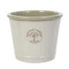 Woodlodge 40cm Cream/Green Glazed Heritage Edwitt Pot -Garden Outdoor Store 5021346501131