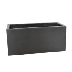 Garden Outdoor Store 16 Woodlodge 40cm Black Polylite Trough Planter