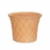 APTA 40cm Terracotta Lattice Cone Planter -Garden Outdoor Store 5022413588826