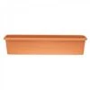 Stewarts 100cm Terracotta Plastic Garden Trough -Garden Outdoor Store 5022938066342