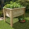 Zest 4 Leisure 1m Deep Root Wooden Planter -Garden Outdoor Store 5027003000184 34920cd7 248d 48de b857 cd930a6b1599