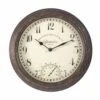 Outside In 12" Bickerton Wall Clock & Thermometer 2 Outside In 12" Bickerton Wall Clock & Thermometer -Garden Outdoor Store 5050642006187 3d57ad90 ebe8 4598 8a98 7449d4f6a0ab