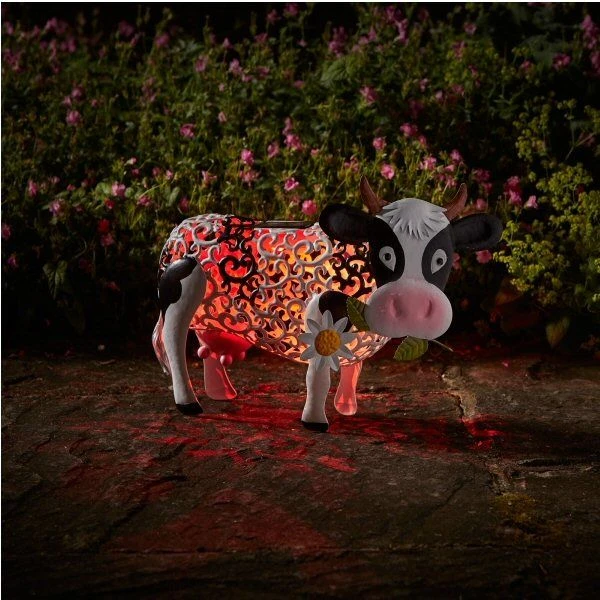 Smart Solar 39cm Daisy Cow Silhouette 3 Smart Solar 39cm Daisy Cow Silhouette
