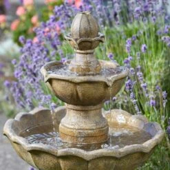 Smart Solar 98cm 3-Tier Kingsbury Solar Water Feature -Garden Outdoor Store 5050642013253 3