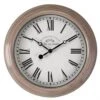 Outside In 12" Grey Biarritz Clock 1 Outside In 12" Grey Biarritz Clock -Garden Outdoor Store 5050642016926