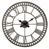 Outside In 23" Buxton Metal Wall Clock