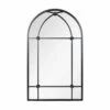 La Hacienda 100cm Black Arched Arundel Indoor/Outdoor Mirror 1 La Hacienda 100cm Black Arched Arundel Indoor/Outdoor Mirror -Garden Outdoor Store 5055025559083 2b5636a9 fb88 4ac7 ac59 50c208fce402