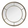 La Hacienda 60cm Valencia Round Steel Indoor/Outdoor Mirror -Garden Outdoor Store 5055025559090 27758c32 ab95 4c3c a04a f3386dab02b9