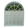 Ascalon 90cm Cream Arch Outdoor/Indoor Mirror 1 Ascalon 90cm Cream Arch Outdoor/Indoor Mirror -Garden Outdoor Store 5055050247375