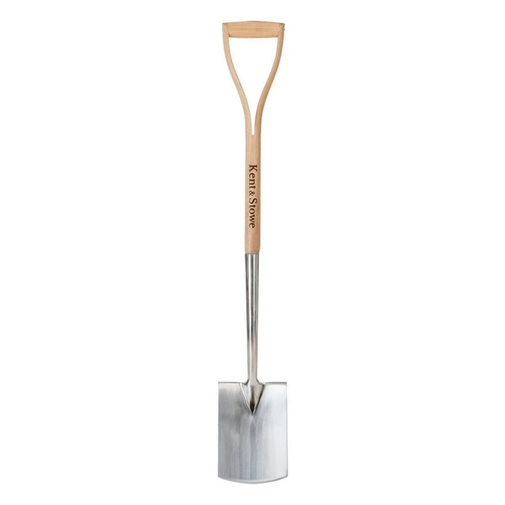 Kent & Stowe Garden Life Stainless Steel Digging Spade 3 Kent & Stowe Garden Life Stainless Steel Digging Spade