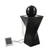 Bermuda 82.5cm Burghley Solar Powered Water Feature -Garden Outdoor Store 5060512212587