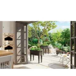 Artevasi 80cm Anthracite Venezia Grow Box Planter -Garden Outdoor Store 5600442825183 3