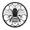 Fallen Fruits 60cm Round Bee Metal Wall Art -Garden Outdoor Store 8714982194092