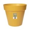 Elho 40cm Mustard Yellow Paris Flower Pot -Garden Outdoor Store 8719606035171 a1b555e3 e20d 44b4 9b72 97df49c43519